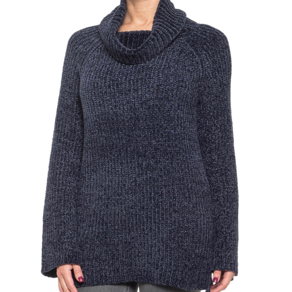 Lucky Brand Chenille Cowl Neck Sweater